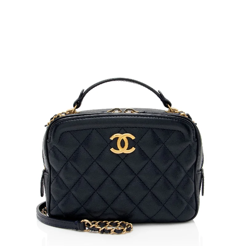 Special Offer Chanel Calfskin CC Small Vanity Case