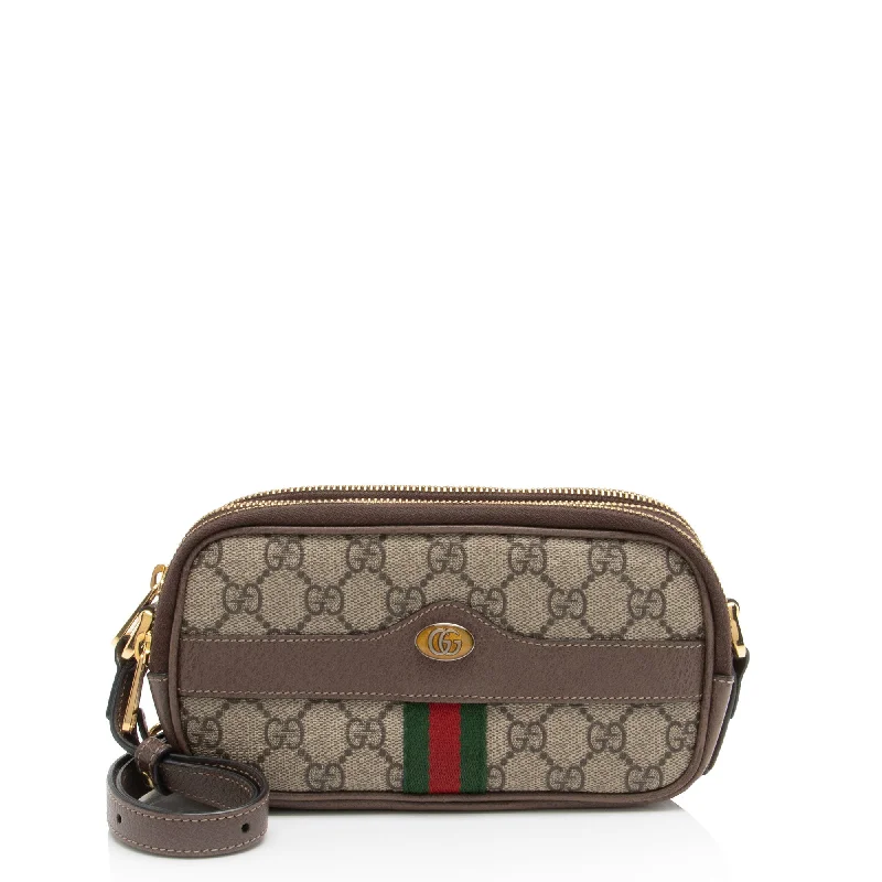 Effortless Style, Endless Impact Gucci GG Supreme Ophidia Triple Zip Crossbody