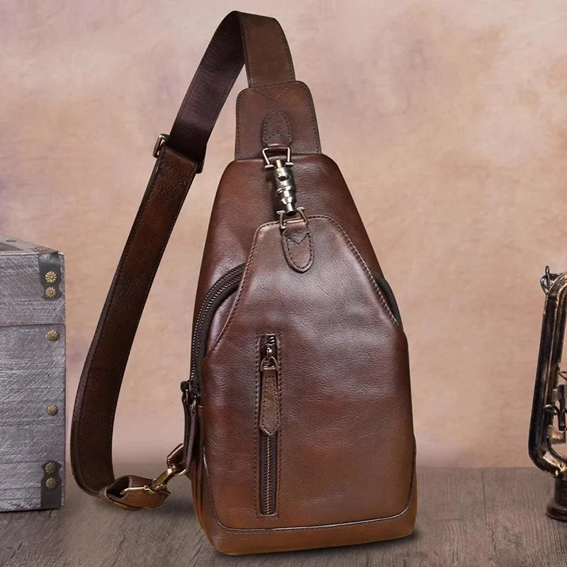 Bags For Free-Spirited And Artistic Styles Vintage Women's Crossbody Chest Bag Small Sling Bag Bags For Free-Spirited And Artistic Styles Vintage Women's Crossbody Chest Bag Small Sling Bag