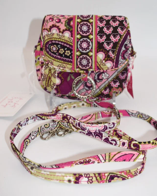 Laid-Back Fashion Offers Vera Bradley "Shoot from the Hip" Convertible Crossbody Bag in Very Berry Paisley Laid-Back Fashion Offers Vera Bradley "Shoot from the Hip" Convertible Crossbody Bag in Very Berry Paisley