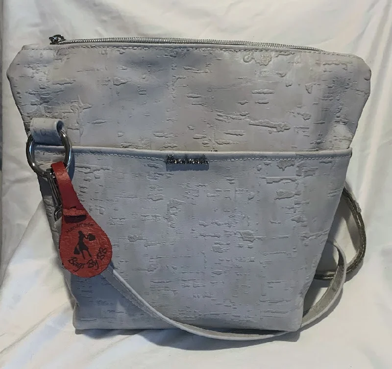 Eco-Friendly Bags For Sustainable Fashion Lovers Embossed , cream colored leather crossbody Eco-Friendly Bags For Sustainable Fashion Lovers Embossed , cream colored leather crossbody