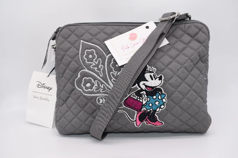 High-Quality Bags Vera Bradley Triple Compartment Crossbody Bag in Mickey Mouse Piccadilly Paisley High-Quality Bags Vera Bradley Triple Compartment Crossbody Bag in Mickey Mouse Piccadilly Paisley