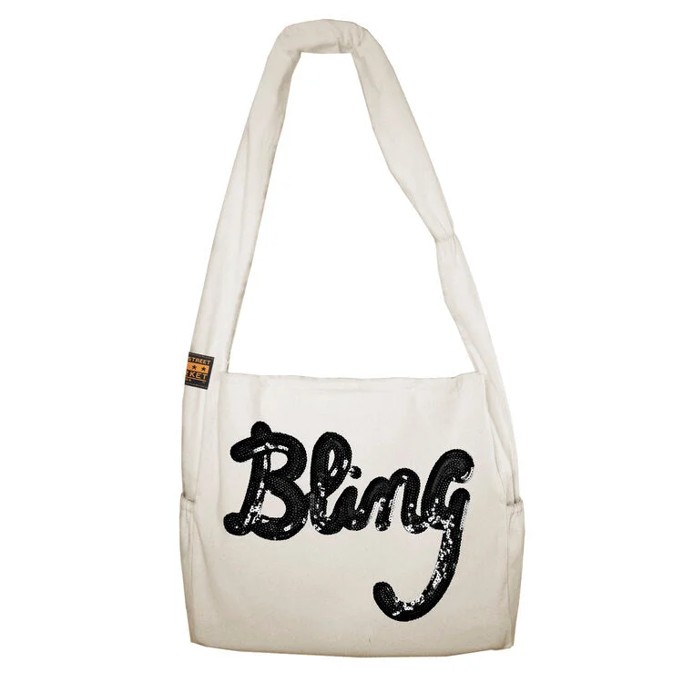Versatile Bags That Suit Any Outfit Or Event Vine Street Market Bling Sequin Large Vegan Canvas Tote Versatile Bags That Suit Any Outfit Or Event Vine Street Market Bling Sequin Large Vegan Canvas Tote