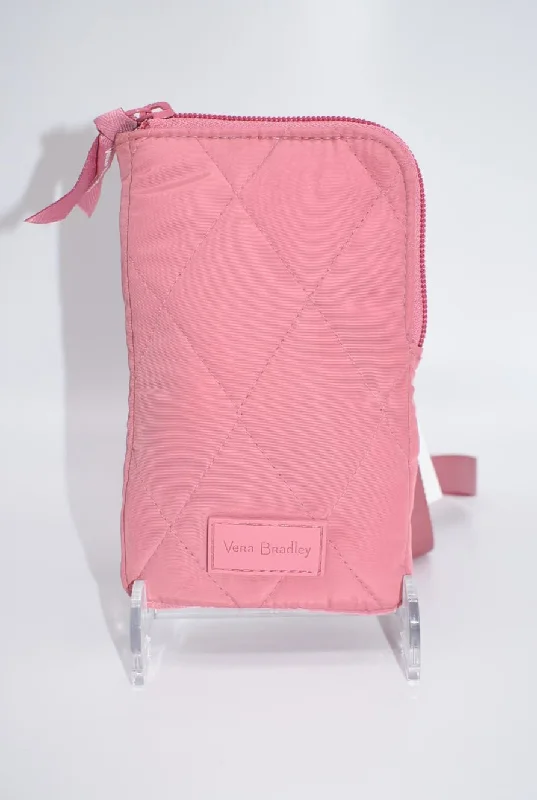 Seasonal Clearance Bags For Summer Vera Bradley Ultralight RFID Mini Cell Phone Crossbody Bag in "Strawberry Ice" Seasonal Clearance Bags For Summer Vera Bradley Ultralight RFID Mini Cell Phone Crossbody Bag in "Strawberry Ice"
