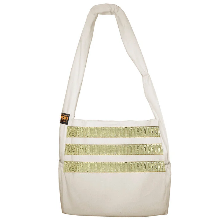 Luxury Bags With Premium Materials And Craftsmanship Vine Street Market Sequin Large Vegan Canvas Tote Shoulder Bag Luxury Bags With Premium Materials And Craftsmanship Vine Street Market Sequin Large Vegan Canvas Tote Shoulder Bag