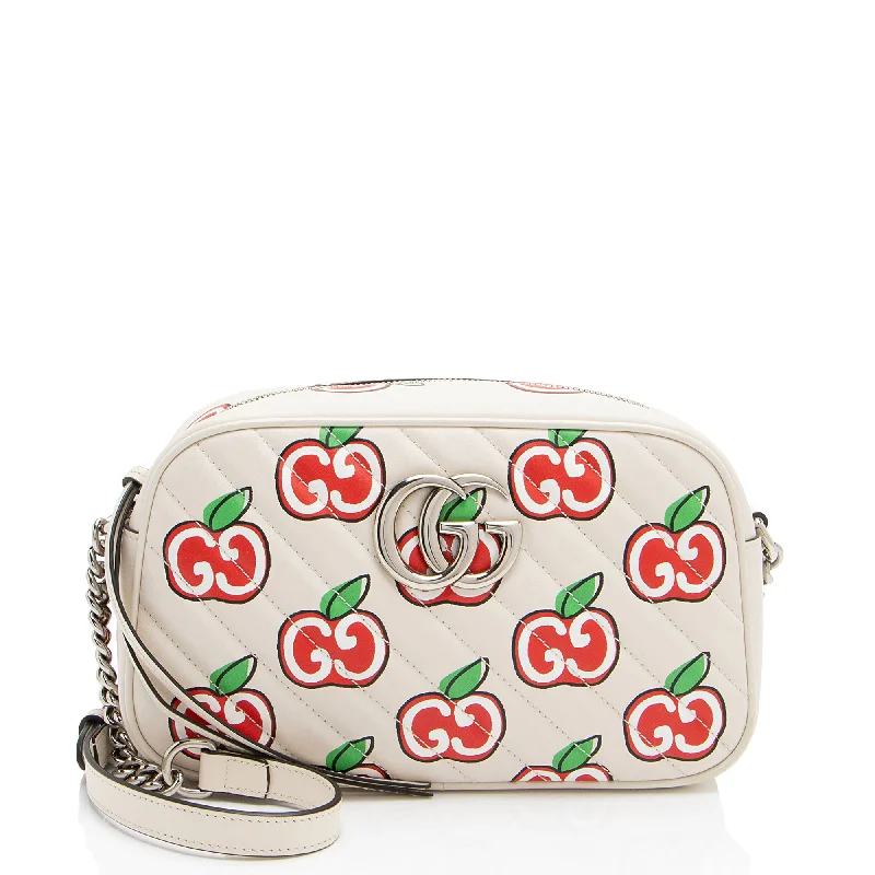 Luxurious But Budget-Friendly Bags Gucci Matelasse Leather Apple GG Marmont Small Shoulder Bag Luxurious But Budget-Friendly Bags Gucci Matelasse Leather Apple GG Marmont Small Shoulder Bag