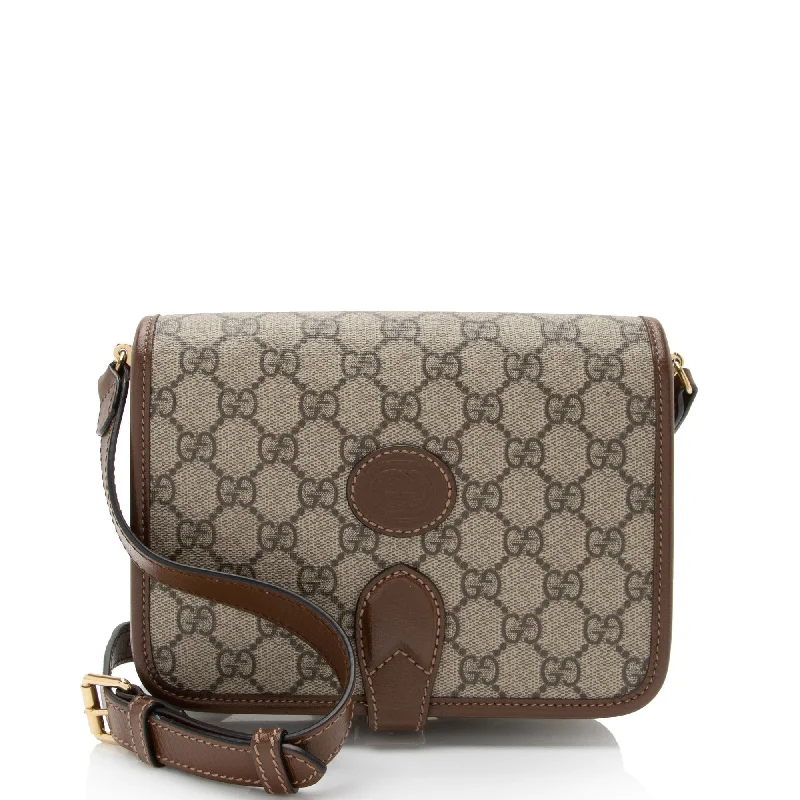 Cozy Handbags With Clearance Prices Gucci GG Supreme Interlocking G Mini Crossbody Cozy Handbags With Clearance Prices Gucci GG Supreme Interlocking G Mini Crossbody