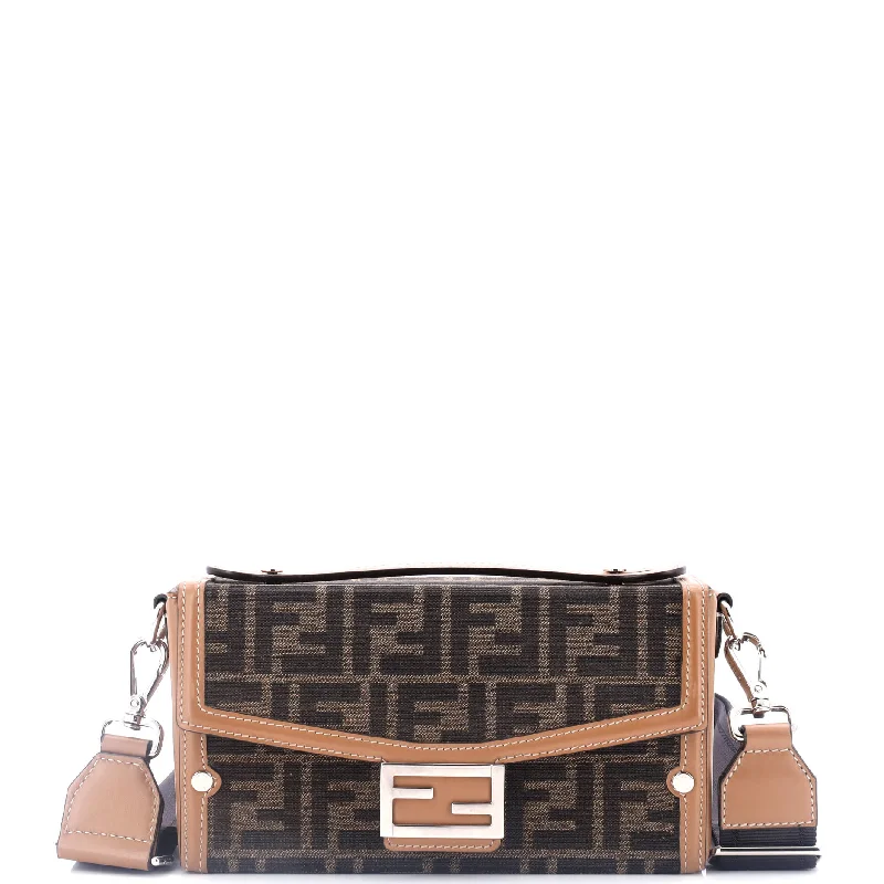 Scratch-Resistant And Luxury Sale Bags Baguette Soft Trunk Bag Zucca Canvas and Leather Scratch-Resistant And Luxury Sale Bags Baguette Soft Trunk Bag Zucca Canvas and Leather