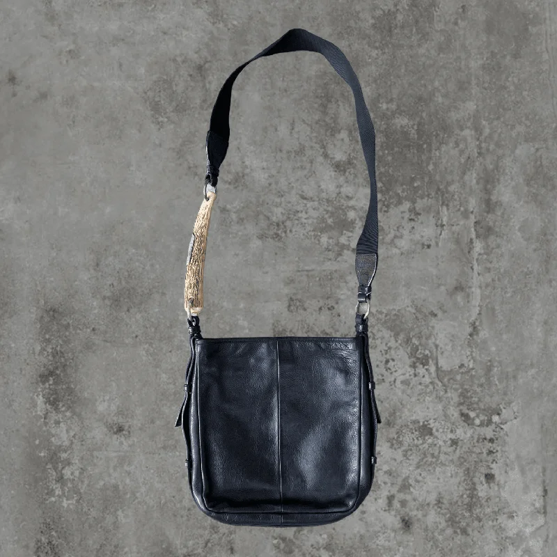 Luxury Fashion SS02 YVES SAINT LAURENT YSL LEATHER MOMBASA BAG