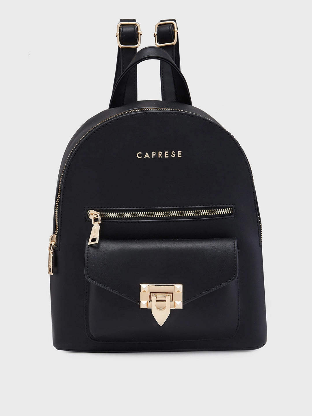 Vintage Bags For Retro And Classic Fashion Lovers Caprese Rabina Fashion Backpack Medium Black Vintage Bags For Retro And Classic Fashion Lovers Caprese Rabina Fashion Backpack Medium Black