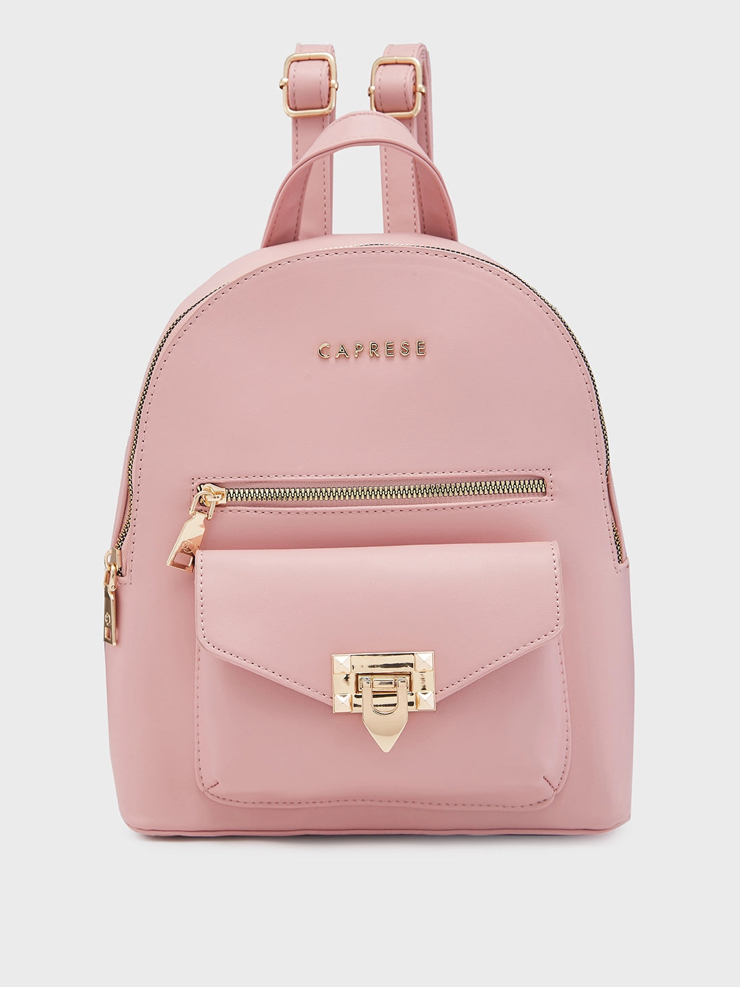 Customizable Bags For Personalized Style Caprese Rabina Fashion Backpack Medium Pink Customizable Bags For Personalized Style Caprese Rabina Fashion Backpack Medium Pink