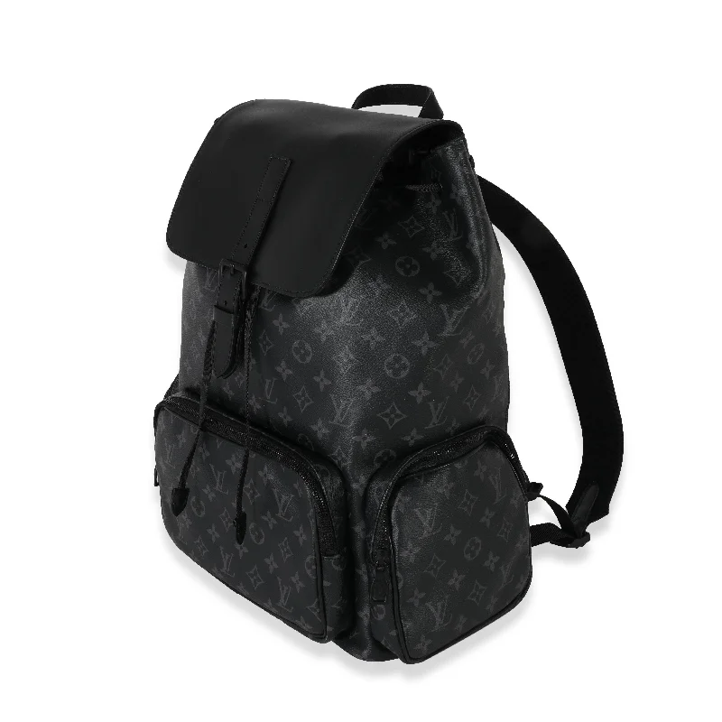 Chic Bags For Office Professionals And Urban Dwellers Monogram Eclipse Canvas Trio Backpack Chic Bags For Office Professionals And Urban Dwellers Monogram Eclipse Canvas Trio Backpack