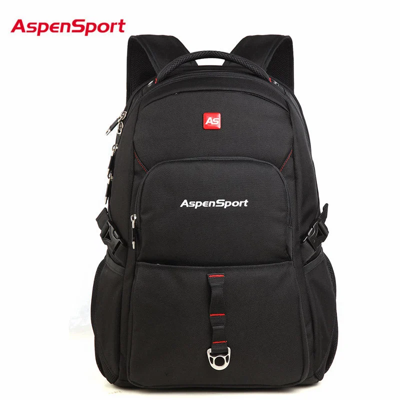 Urban Bags For City Life And Streetwear Fashion 2018 Aspensport Fashion School Backpack Men's 15.6 Inch Laptop Backpacks High Quality College Bag Large Capacity Black Bags Urban Bags For City Life And Streetwear Fashion 2018 Aspensport Fashion School Backpack Men's 15.6 Inch Laptop Backpacks High Quality College Bag Large Capacity Black Bags