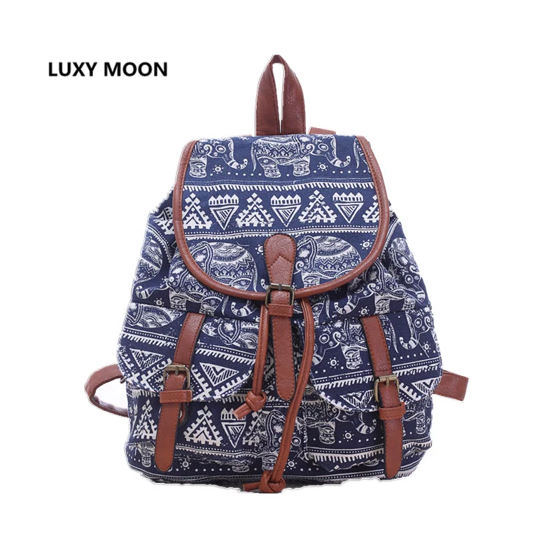 Genuine Bags On Clearance Sale bookbags for School Drawstring Bag Animal Designer back packs Elephant Printing Backpacks Canvas Rucksack Female Travel L834 Genuine Bags On Clearance Sale bookbags for School Drawstring Bag Animal Designer back packs Elephant Printing Backpacks Canvas Rucksack Female Travel L834
