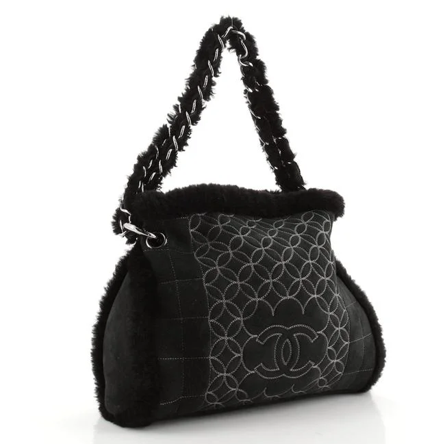 Sporty Bags For Active And Athletic Lifestyles CHANEL SQUARE STITCH QUILTED SHEARLING TOTE BAG Sporty Bags For Active And Athletic Lifestyles CHANEL SQUARE STITCH QUILTED SHEARLING TOTE BAG