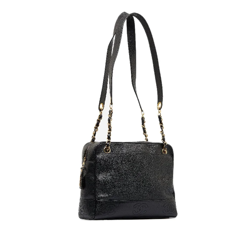 Inspired Bags For Luxury Fashion Lovers Chanel Triple CC Chain Tote Black Caviar Gold Inspired Bags For Luxury Fashion Lovers Chanel Triple CC Chain Tote Black Caviar Gold