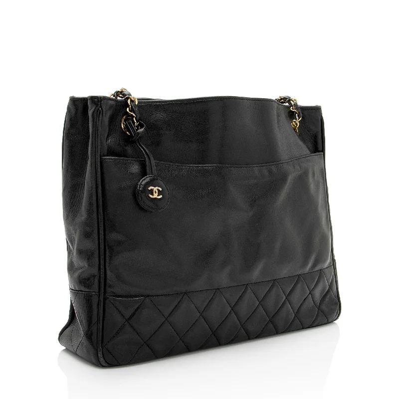 Eco-Friendly Bags With Promotions Chanel Vintage Quilted Lambskin Tote (SHF-KLrZGV) Eco-Friendly Bags With Promotions Chanel Vintage Quilted Lambskin Tote (SHF-KLrZGV)