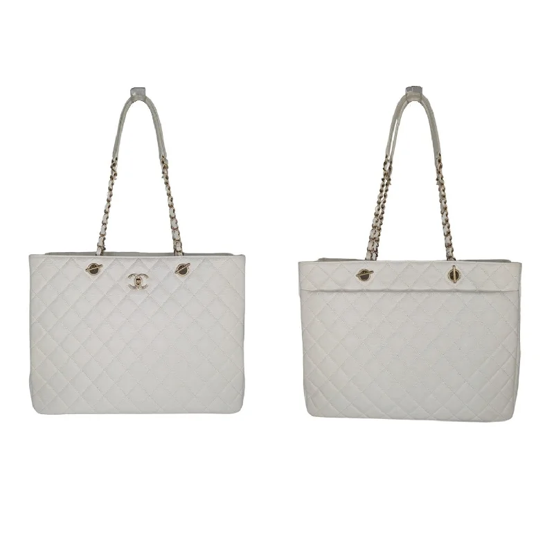 Luxury Bags For Professionals With Discounts Chanel White Caviar Classic Timeless Tote Luxury Bags For Professionals With Discounts Chanel White Caviar Classic Timeless Tote