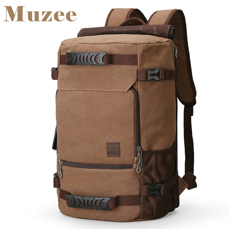Evening Events MUZEE New Backpack Men Canvas Backpack Large Capacity Bag for Travel Backpack 15.6inch Laptop Backpack Evening Events MUZEE New Backpack Men Canvas Backpack Large Capacity Bag for Travel Backpack 15.6inch Laptop Backpack
