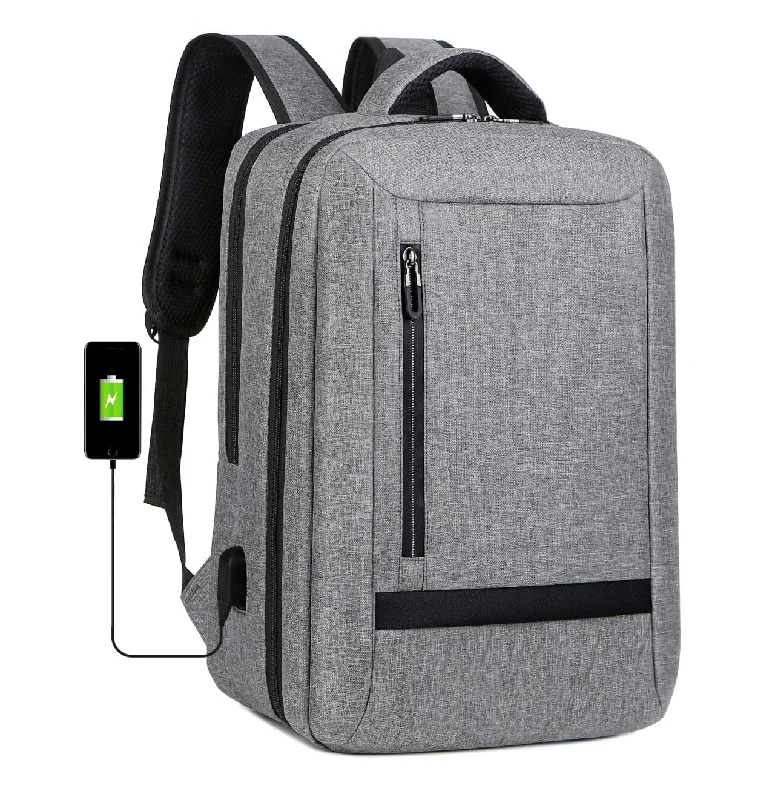 Spacious Bags With Holiday Promotions Travel Backpack With USB Charger