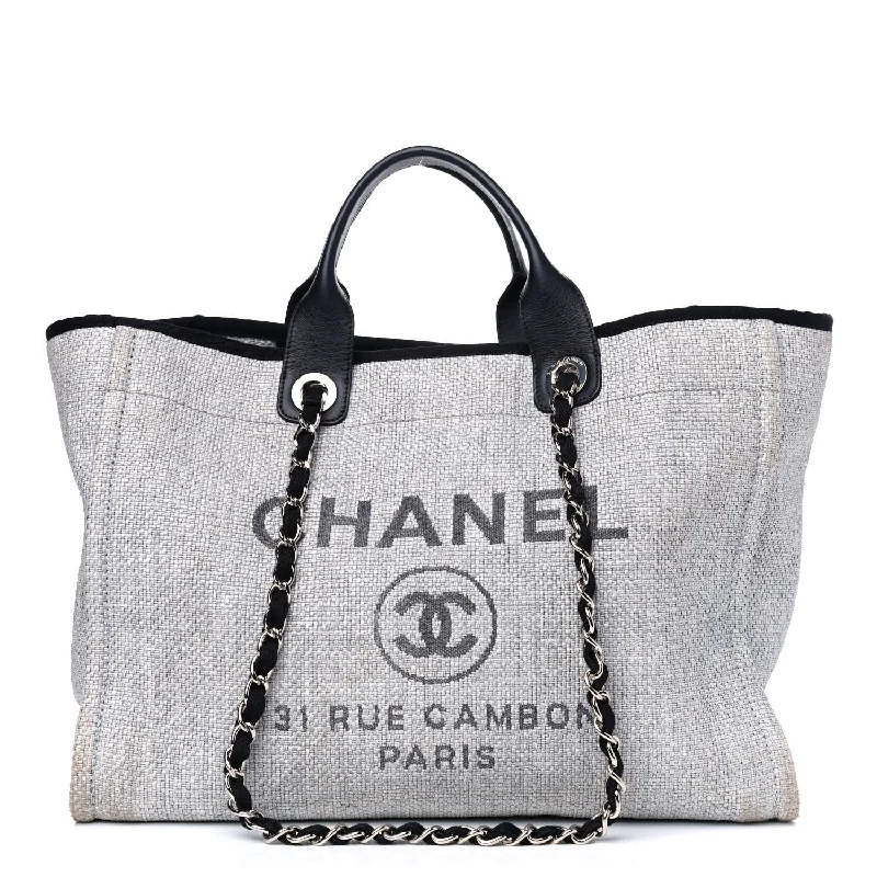 Seasonal Clearance Bags For Summer, Winter, Etc. Chanel Woven Straw Raffia Medium Deauville Tote Seasonal Clearance Bags For Summer, Winter, Etc. Chanel Woven Straw Raffia Medium Deauville Tote