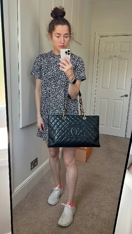 Party Bags For New Year's Eve And Special Occasions Chanel XL Black Caviar Grand Shopper Tote Gold Hardware (GST) Party Bags For New Year's Eve And Special Occasions Chanel XL Black Caviar Grand Shopper Tote Gold Hardware (GST)