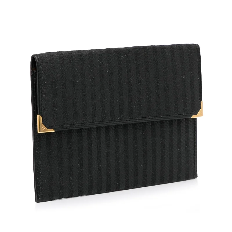 Rustic Bags For Outdoor And Nature-Inspired Looks Fendi Striped Canvas Clutch (SHG-LK4Iq8) Rustic Bags For Outdoor And Nature-Inspired Looks Fendi Striped Canvas Clutch (SHG-LK4Iq8)