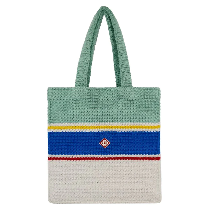 Discounted Designer Bags For Clearance Sale Crochet Shopper Bag - Casablanca - Cotton - Multicolor Discounted Designer Bags For Clearance Sale Crochet Shopper Bag - Casablanca - Cotton - Multicolor
