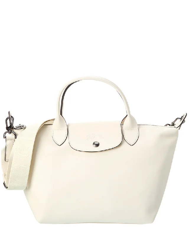 Luxury Bags Longchamp Le Pliage Xtra Small Leather Tote