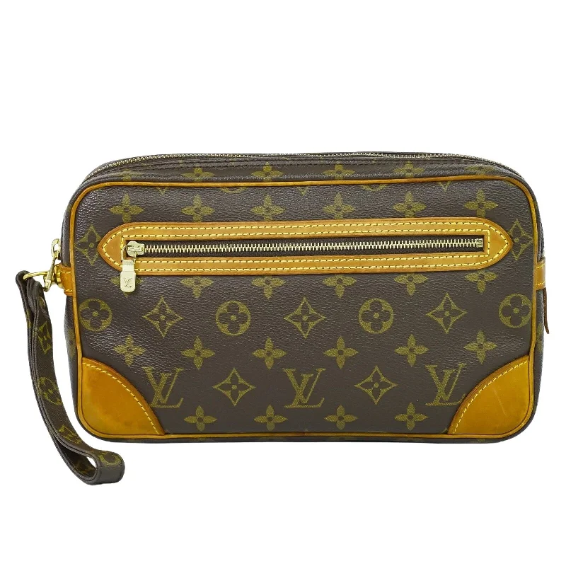 Designer-Inspired Bags At Budget-Friendly Prices Louis Vuitton Marly Canvas Clutch Bag (Pre-Owned) Designer-Inspired Bags At Budget-Friendly Prices Louis Vuitton Marly Canvas Clutch Bag (Pre-Owned)
