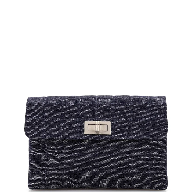 Cyber Monday Discounts On Bags Mademoiselle Chocolate Bar Clutch Quilted Denim Small Cyber Monday Discounts On Bags Mademoiselle Chocolate Bar Clutch Quilted Denim Small