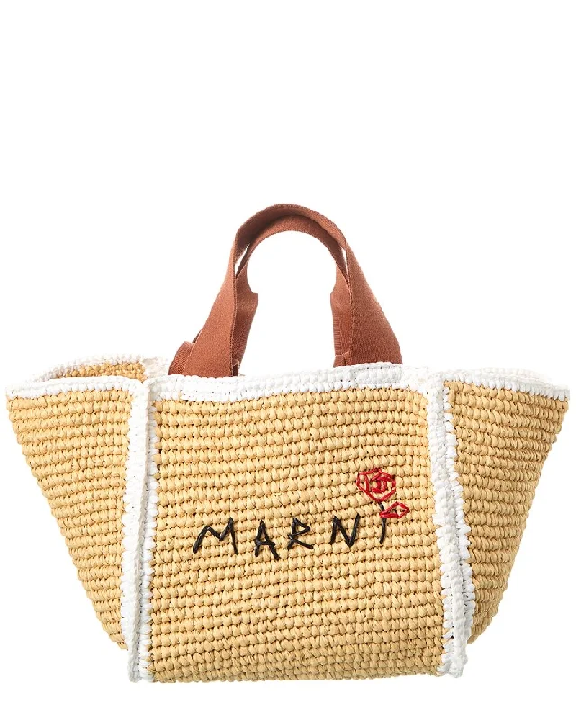 Discounted Designer Bags For Clearance Events Marni Macrame Sillo Small Shopper Tote Discounted Designer Bags For Clearance Events Marni Macrame Sillo Small Shopper Tote