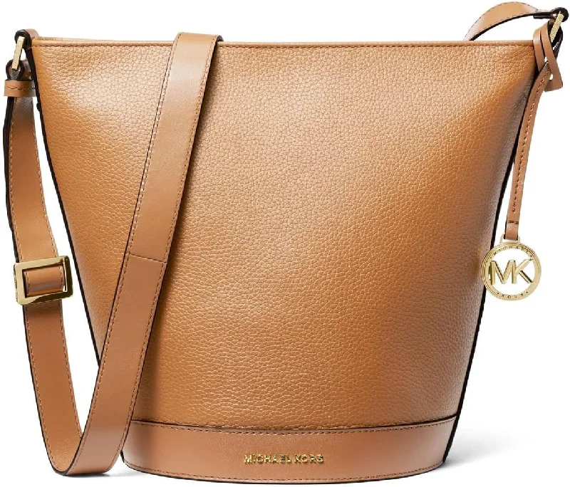 Festive Holiday Gift Bags Michael Kors Townsend Medium Top Zip Bucket Messenger, Pale Peanut Festive Holiday Gift Bags Michael Kors Townsend Medium Top Zip Bucket Messenger, Pale Peanut