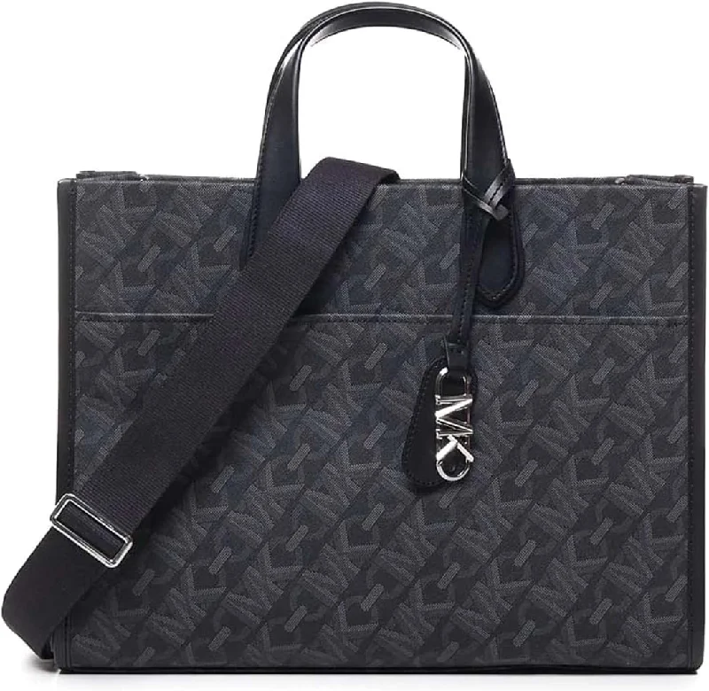 Functional Bags For Busy Moms And Dads Michael Michael Kors Admiral Blue Gigi Logo Tote Handbag Functional Bags For Busy Moms And Dads Michael Michael Kors Admiral Blue Gigi Logo Tote Handbag