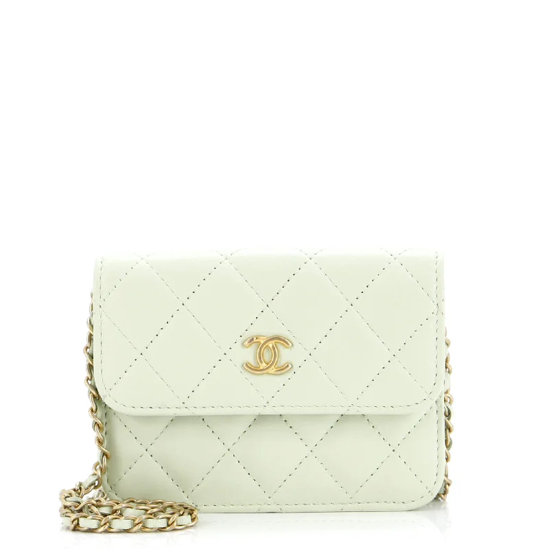 Designer Bags For Luxury Collectors Pearl Crush Flap Clutch with Chain Quilted Lambskin Mini Designer Bags For Luxury Collectors Pearl Crush Flap Clutch with Chain Quilted Lambskin Mini