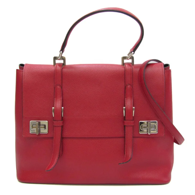 Elegant New Year Party Bags With Flash Sales Prada Saffiano Leather Tote Bag (Pre-Owned) Elegant New Year Party Bags With Flash Sales Prada Saffiano Leather Tote Bag (Pre-Owned)