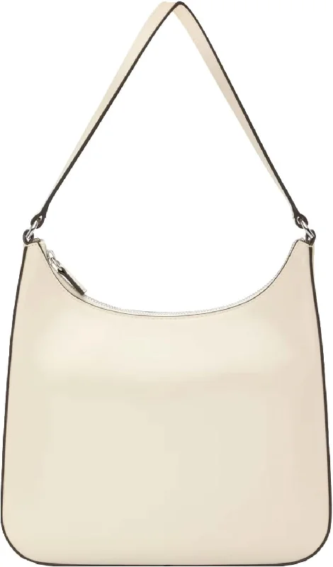 Professional Bags With Office Discounts STAUD Women's Cream Leather Alec Shoulder Handbag Professional Bags With Office Discounts STAUD Women's Cream Leather Alec Shoulder Handbag