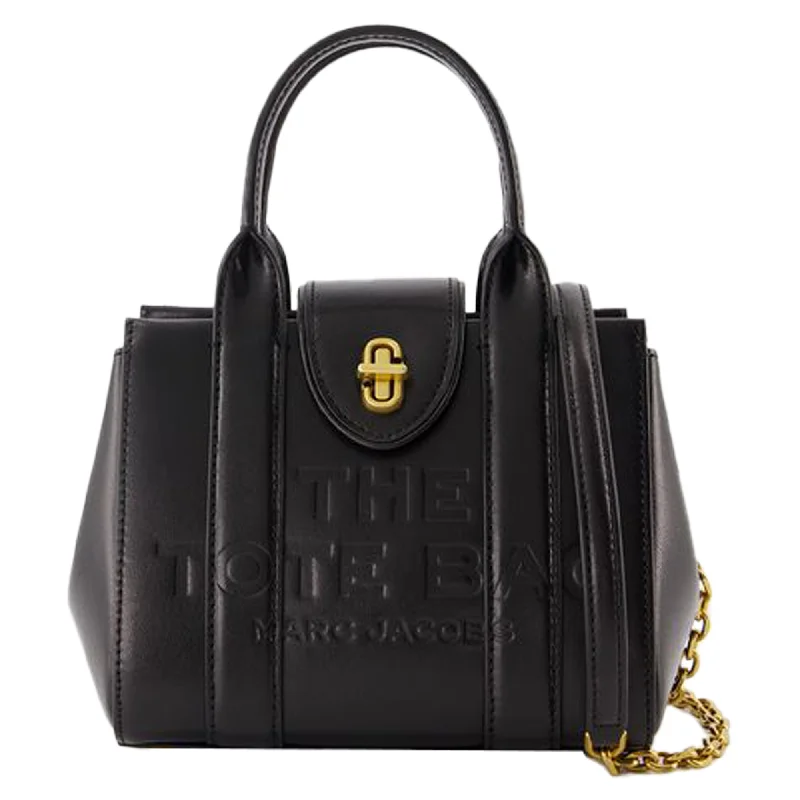 Luxury Bags For Working Professionals The Mini Tote - Marc Jacobs - Leather - Black Luxury Bags For Working Professionals The Mini Tote - Marc Jacobs - Leather - Black