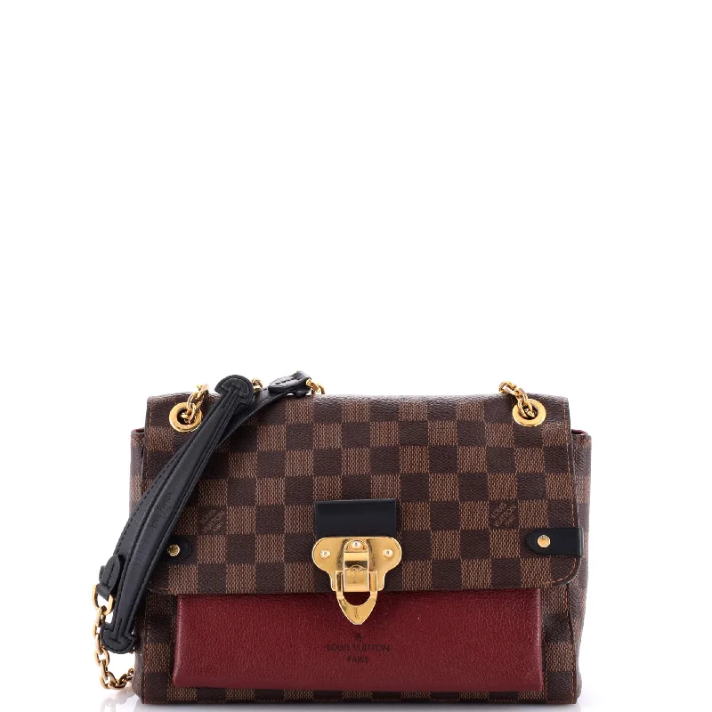Minimalist Bags For Clean And Modern Aesthetics Vavin Handbag Damier with Leather PM Minimalist Bags For Clean And Modern Aesthetics Vavin Handbag Damier with Leather PM