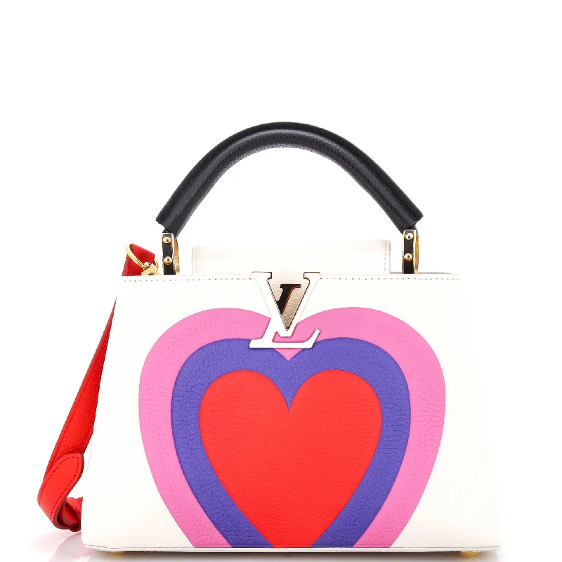 Spacious And Discounted Bags Capucines Bag Limited Edition Game On Printed Leather BB Spacious And Discounted Bags Capucines Bag Limited Edition Game On Printed Leather BB