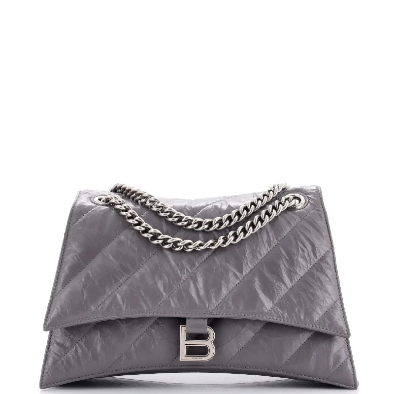 Eco-Friendly Bags For Sustainable Fashion Lovers Crush Chain Flap Bag Quilted Crushed Calfskin Medium Eco-Friendly Bags For Sustainable Fashion Lovers Crush Chain Flap Bag Quilted Crushed Calfskin Medium