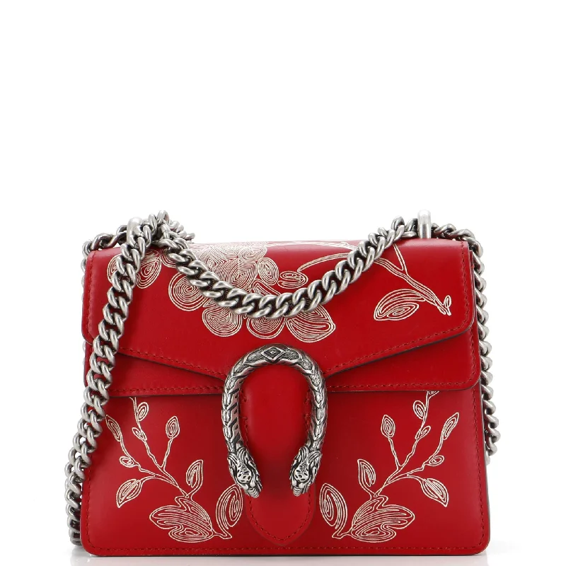 Festival Bags For Concerts And Events Dionysus Bag Limited Edition Painted Leather Mini Festival Bags For Concerts And Events Dionysus Bag Limited Edition Painted Leather Mini