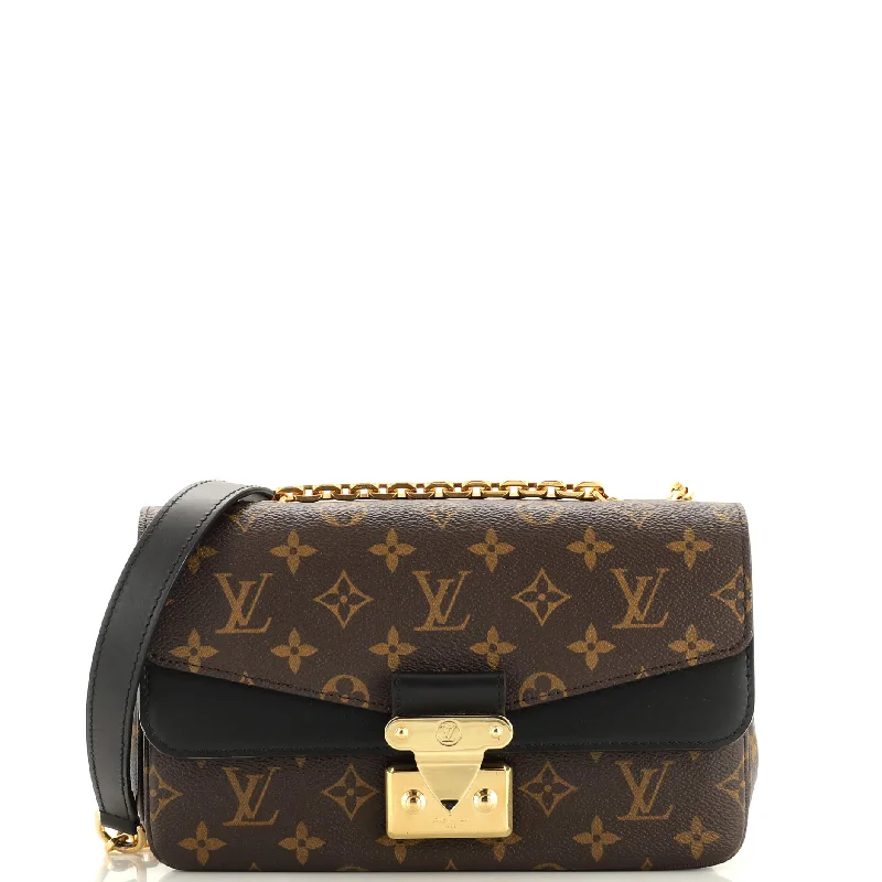 Inspired Bags For Modern Sophistication Marceau Handbag Monogram Canvas with Leather Inspired Bags For Modern Sophistication Marceau Handbag Monogram Canvas with Leather