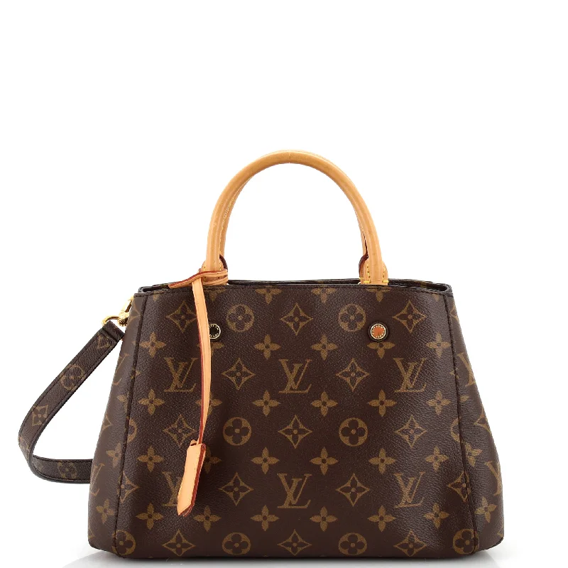 Odor-Resistant And Budget Bags Montaigne Handbag Monogram Canvas BB