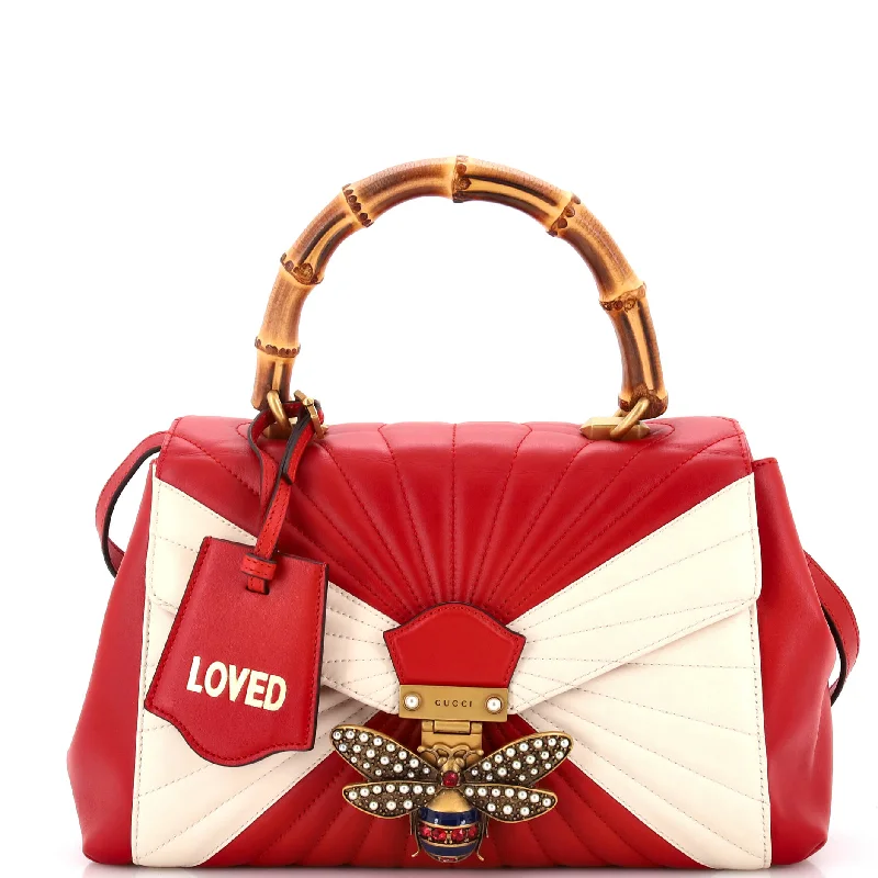 Eco-Friendly Bags With Discounts Queen Margaret Top Handle Bag Quilted Leather Medium Eco-Friendly Bags With Discounts Queen Margaret Top Handle Bag Quilted Leather Medium