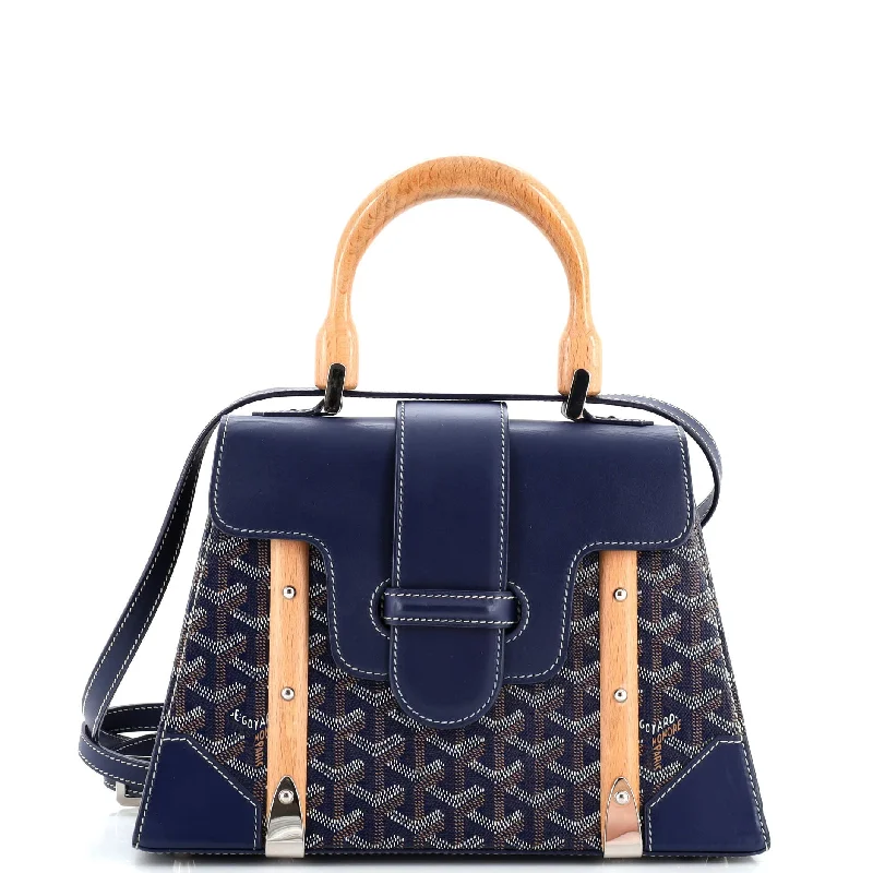 Bags With Tsa-Approved Features Saigon Top Handle Bag Coated Canvas with Leather PM Bags With Tsa-Approved Features Saigon Top Handle Bag Coated Canvas with Leather PM