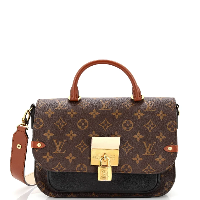 Tsa-Approved Bags For Hassle-Free Airport Security Vaugirard Handbag Monogram Canvas with Leather Tsa-Approved Bags For Hassle-Free Airport Security Vaugirard Handbag Monogram Canvas with Leather